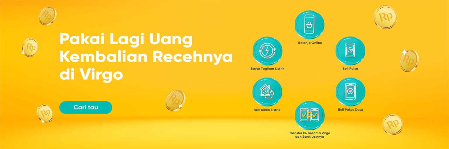 Cara Top Up QRIS Virgo, Kembalian Bisa Buat Belanja